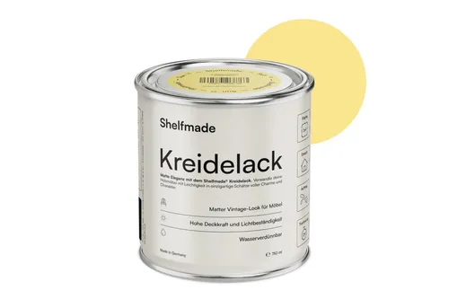 shelfmade Kreidefarbe Kreidefarbe Möbel Shabby Chic Holzlack DIY - Chalk Paint matter Look