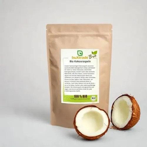 BIO Kokosraspeln | Kokos | Frucht | Müsli | Backen | Buxtrade 10 kg