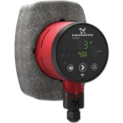 GRUNDFOS Hocheffizienz Umwälzpumpe ALPHA2 15-60, 130mm - Heizungspumpen mit AutoAdapt-Funktion für optimale Leistung und bis zu 80% Energieeinsparung. Ideal für Einfamilienhäuser, geräuscharm und einfach zu installieren.