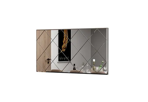 Wandspiegel Silber 60 x 120 cm – Moderner Deko- und Kosmetikspiegel - Eleganter Wandspiegel im modernen Design, ideal für jedes Zimmer. Das Muster im Glas verleiht Ihrem Raum eine besondere Note.