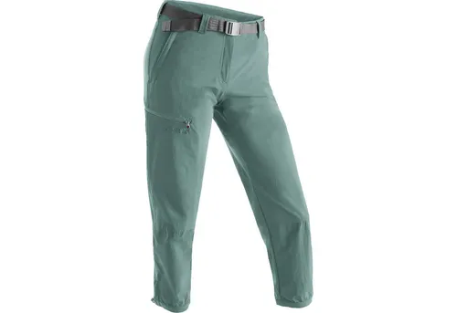 MAIER SPORTS Damen Caprihose Lulaka 7/8 - Die LULAKA 7/8-Hose vereint Style und Funktionalität für deine Outdoor-Abenteuer. Mit elastischem mSTRETCH Pro 4-Material und wasserabweisender Imprägnierung bist du bestens ausgestattet. Drei praktische Taschen bieten Platz für deine Wertsachen.