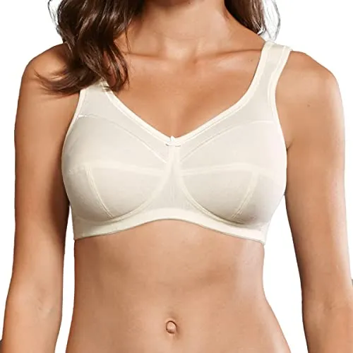 Anita BH Jana Comfort Soft Bra Champagner C 85 Damen - Funktionsunterwäsche für optimalen Komfort – bügelloser Soft-BH mit dreigeteilten Cups und weichem Baumwollmix für ein angenehmes Tragegefühl. Ideal für jeden Tag und alle Körperformen.
