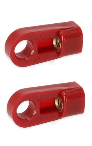 wellenshop 2X Anschluss für Schaltseil Verbindung Schaltbox Aug-Fitting Außenbordmotor Außenborder Bootsteuerung