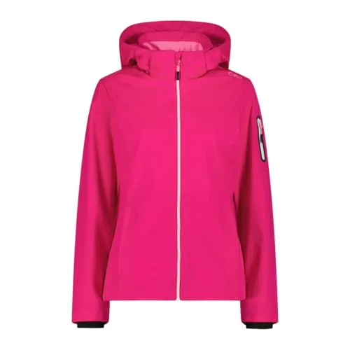 CMP Woman Jacket Zip Hood festival (B818) 38 - Funktionsjacke für Damen mit wärmender Wattierung und wasserabweisender Membran, ideal für aktive Tage in der Natur und in der Stadt.