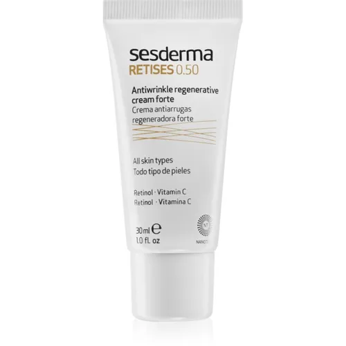 Sesderma Retises 0.5 Regenerierende Anti-Falten-Creme 30ml - Nachtpflege für alle Hauttypen, regeneriert und strafft die Haut sichtbar, fördert die Zellerneuerung für ein frisches Hautbild.