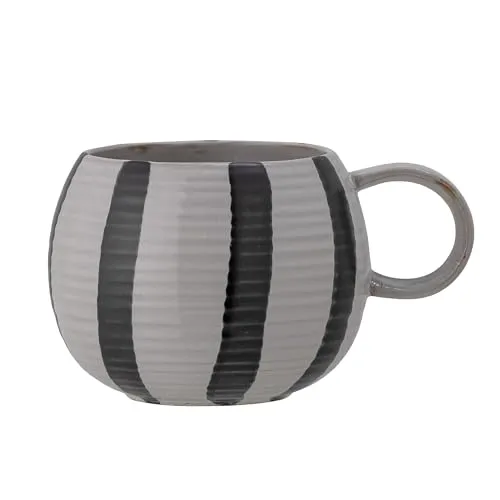 Bloomingville Tasse Serina, schwarz, Keramik