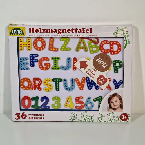 LENA Holz Magnettafel ca. 44x35cm von LENA