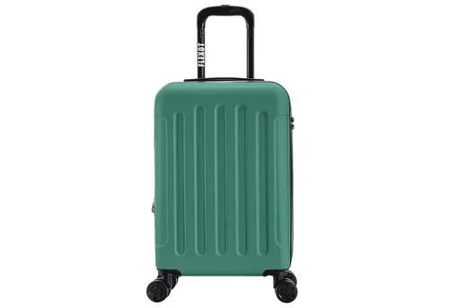 Flexot Hartschalen-Trolley F-3045 (Gr. M) – Handgepäck Koffer - Robuster Koffer mit erweiterbarem Volumen von 40 l auf bis zu 48 l, ausgestattet mit 4 wendigen 360° Rollen und einem sicheren Zahlenschloss für stressfreies Reisen.