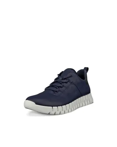 ECCO GRUUV Herren Shoe – Komfortabler Sneaker in Marine, 42 EU - Herren-Sneaker mit anpassbaren, atmungsaktiven Innensohlen und flexiblem PU-Mittelsohlen, ideal für den ganzen Tag.
