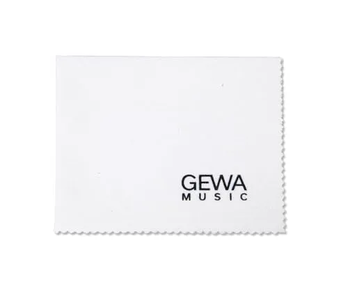 Gewa 760405 Silberputztuch, Pflegetuch für versilberte Oberflächen, weiß, 30x24 cm