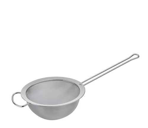 Küchensieb CLASSIC D 20 cm silber - Küchenutensilien, aus hochwertigem Edelstahl, rostfrei und langlebig für müheloses Abseihen von Lebensmitteln.