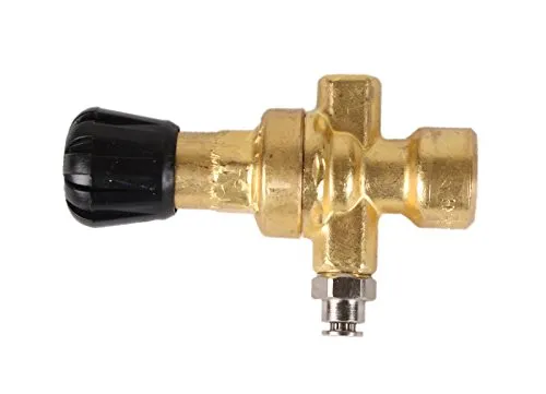 Druckminderer ohne Manometer für Schutzgas-Einwegflaschen Anschluss M10 x1 Schlauchaußendurchmesser 4mm (Druckregler)