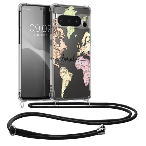 Hülle für Google Pixel 8 Pro mit Umhängekette Handy Cover Case Schutzhülle