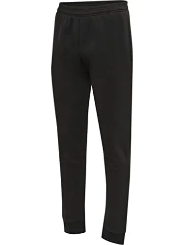 Hummel Red Basic Sweat Hose 5XL für Herren - Herren-Stoffhosen aus geschmeidigem Sweatstoff mit angerauter Rückseite, ideal für Komfort und Stil. Praktische Paspeltaschen und Bündchen am Knöchel sorgen für eine perfekte Passform.