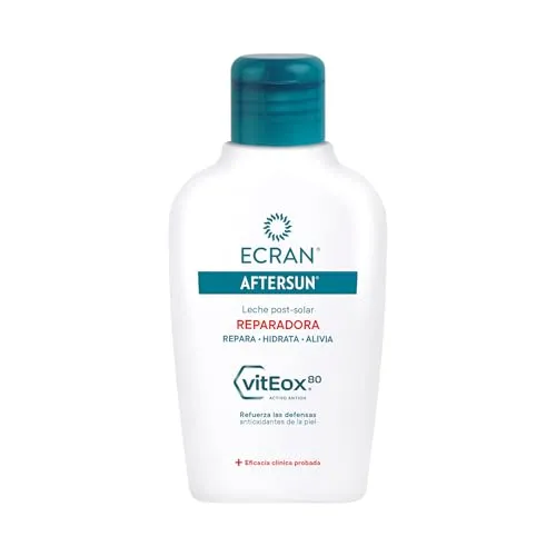 Ecran - Aftersun Leche Post Solar Hidratante y Reparadora, Formato Viaje - 100 ml