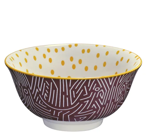 Bowl cilio AMICI DH 18x7.80 cm bunt