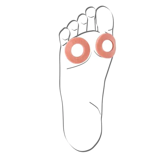 Berkemann Unisex Hornhaut-Schutzring Sneaker, beige, Einheitsgröße EU