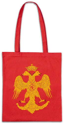 Byzantium Eagle Flag I Stofftasche Einkaufstasche Byzantinisches Reich Byzanz