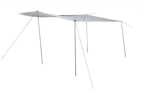 TrendLine Sonnensegel Set 3 x 4 m - Sonnenschutz für Garten und Terrasse, UV-beständig und wasserabweisend für optimalen Schutz vor Sonne und Regen.