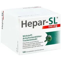 Hepar-SL 640 mg Filmtabletten von Klosterfrau Group