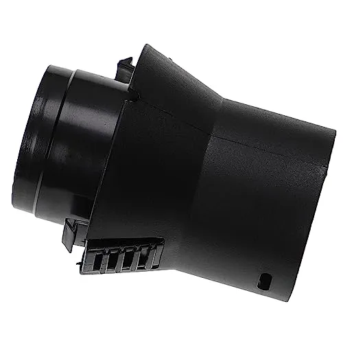 vhbw Schlauch-Adapter kompatibel mit Miele S5, S4, S4000, S5000 Staubsauger, Staubsaugerschlauch - Anschlussadapter, Schwarz