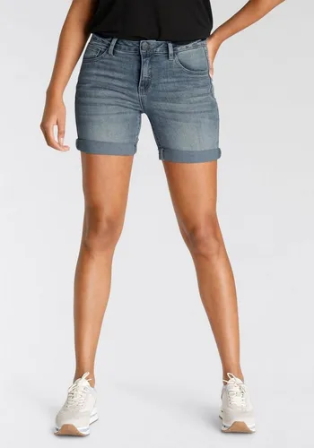 Arizona Jeansshorts Ultra-Stretch extra eng geschnitten, krempelbare Beinabschlüsse