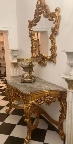 Konsolentische Gold von Casa Padrino