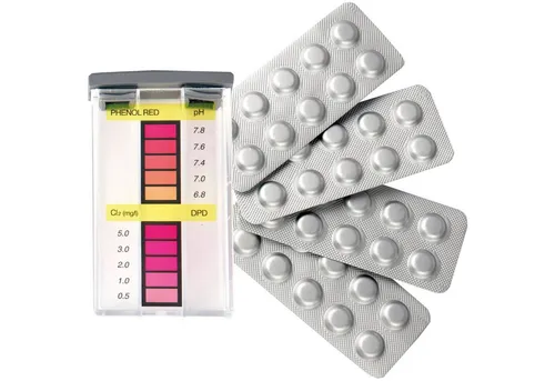 Bestlivings Pool-Wassertest Pool Testkit Chlor / pH Wert, 20-tlg., Pool Testkit