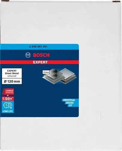 Bosch Accessoires expert sheet metal gatzaag 120 mm - 2608901451