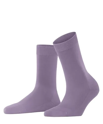 FALKE Damen Socken ClimaWool W So Wolle Lyocell einfarbig 1 Paar, Lila Misty 8972, 41-42