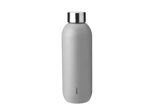 Stelton Keep Cool Isolierflasche 0.6 l. light grey