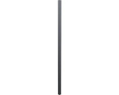 Zaunfeldpfosten ALBERTS Chaussee/Circle 5,1 x 5,1 x 170 cm anthrazit