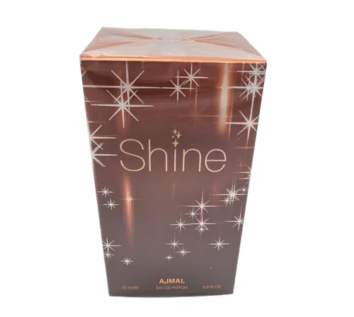 Ajmal Shine Eau De Parfum 75 ml - Damenduft mit blumigen und fruchtigen Noten, ideal für besondere Anlässe und einen unvergesslichen Auftritt.