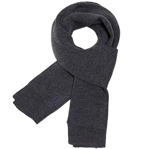 Enter the Complex® Merino Schal kurz, 140 x 20 cm, Anthrazit