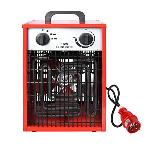 UISEBRT Heizlüfter Elektroheizung 5KW 400V