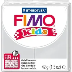 FIMO kids Modelliermasse ofenhärtend hellgrau 42 g - Grau