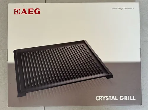 Produktbild AEG Grillplatte Induktion Crystal C-GRILL