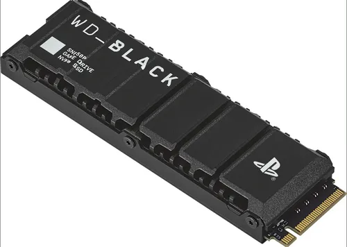 WD BLACK SN850P 4 TB NVMe SSD - Offiziell für PS5 lizenziert, blitzschnelle 7.300 MB/s Lesegeschwindigkeit und optimierter Kühlkörper für nahtloses Gaming