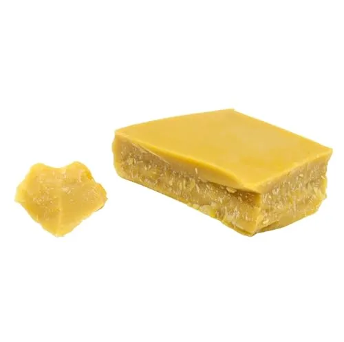 Produktbild BIENE24.DE 1 KG Bienenwachs Blockwachs Wachs zum Kerzengießen, Basteln, Kunst, Kosmetik, Kerzen