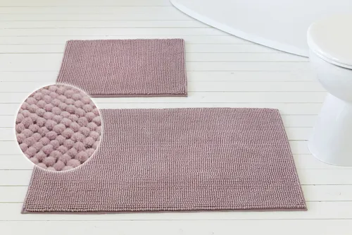 my home Badematte Kaelan – Rutschhemmend und Pflegeleicht in pink von Otto Home