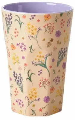Produktbild Rice Print Becher, Melamin, 400ml, Wildblumen
