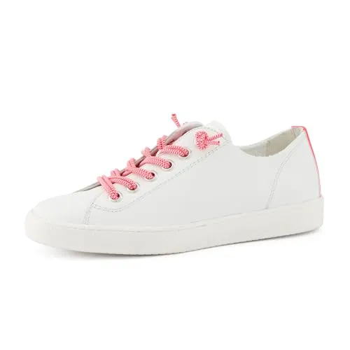 Paul Green Damen Low-Top Sneaker mit Plateausohle - Damen-Sneaker mit flacher Plateausohle, aus hochwertigem Leder mit TENCEL Fasern für optimalen Tragekomfort und Atmungsaktivität.