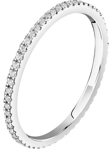 CHRIST Diamantring CHRIST Damen-Damenring 585er Weißgold Diamant