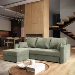 Masseno Ecksofa NIDA mit Schlaffunktion L-Form von Masseno