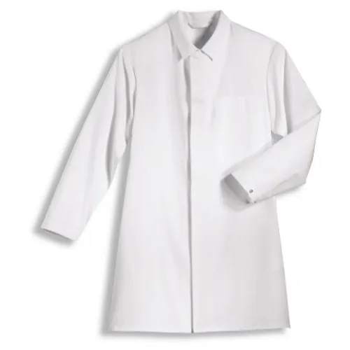 Herrenberufsmantel whitewear weiß, Größe XXL