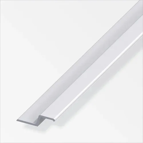 alfer Griff-Profil 1 m - Eloxiertes Aluminium in Silber - Winkelprofile, langlebig und korrosionsbeständig dank eloxierter Oberfläche, ideal für Möbel und DIY-Projekte.