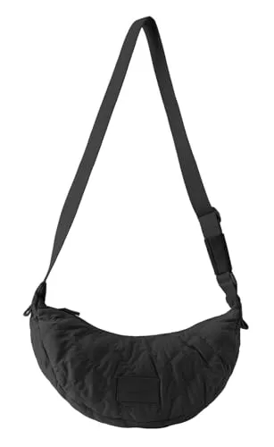Seidenfelt Manufaktur Tasche Hetta Halfmoon SEIDENFELT schwarz - *