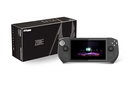 ZOTAC ZONE - Handheld Gaming Konsole mit AMD Ryzen 7 8840U, 7 Zoll AMOLED FHD Display und erstklassiger Steuerung für ultimatives Gaming unterwegs