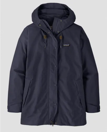 Patagonia - Women's Outdoor Everyday Rain Jacket - Regenjacke Gr XL blau - Wasserdichte Regenjacke für Frauen in Blau (Gr. XL) mit Kapuze und 2-Wege-Frontreißverschluss. Ideal für Outdoor-Aktivitäten, schützt zuverlässig vor Wind und Wetter. Entdecken Sie weitere Patagonia-Highlights bei Bergfreunde.de!