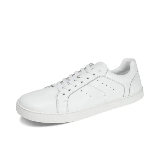 Groundies Universe Damen Sneaker in Weiß, Größe 41 - Damen-Sneaker mit rutschfester, flexibler Laufsohle für ein barfußähnliches Gefühl, ideal für den Alltag und Freizeitaktivitäten.